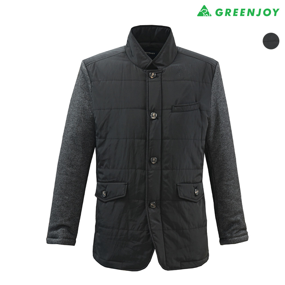 Greenjoy] Men's Sleeve Jersey Jacket-type Padded Jumper_GF21WJ13M